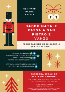 Locandina Babbo Natale 2021