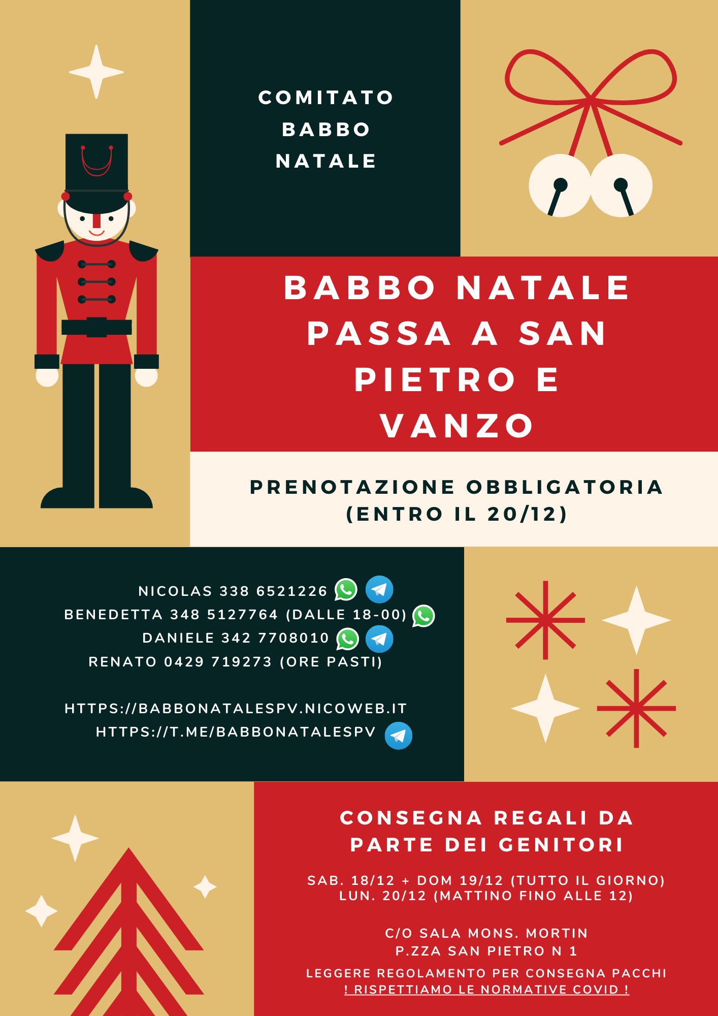 Babbo Natale a San Pietro e Vanzo